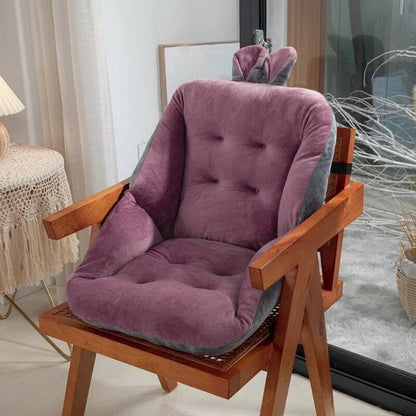 Comfortable Orthopedic Seat Cushion with Soft Velvet Cover