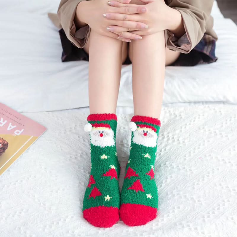 Cozy Holiday Christmas Socks