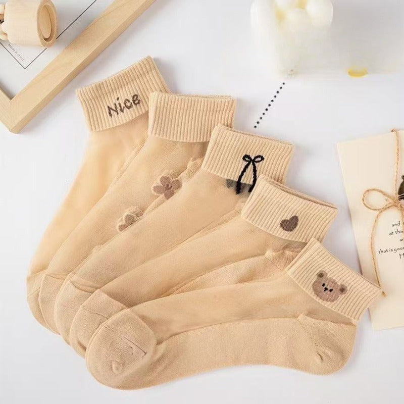 Comfortable Airy Athletic Ankle Socks