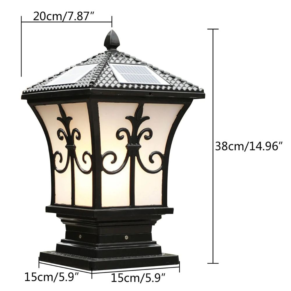 Bright Outdoor LED Garden Post Light for Yard and Driveway