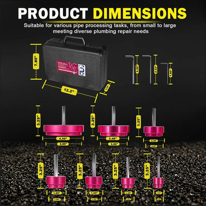 Essential Pipe Reamer Set for PVC and ABS Pipes