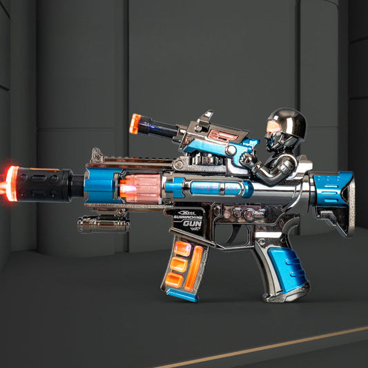 Realistic Electric Toy Gun with Smoke and Sound Effects - Halri