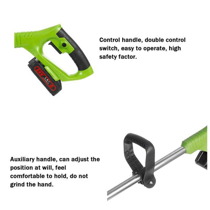 Portable Cordless Lawn Trimmer Cutter Machine