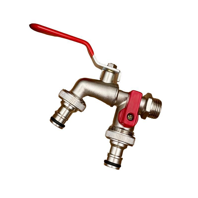 Heavy Duty Outdoor 2-Handle Garden Faucet - Halri