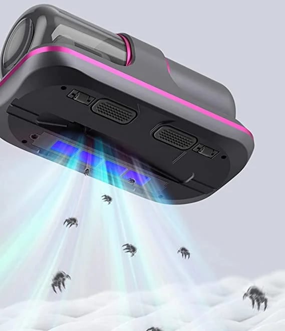 Portable Handheld Bed Vacuum with HEPA Filtration