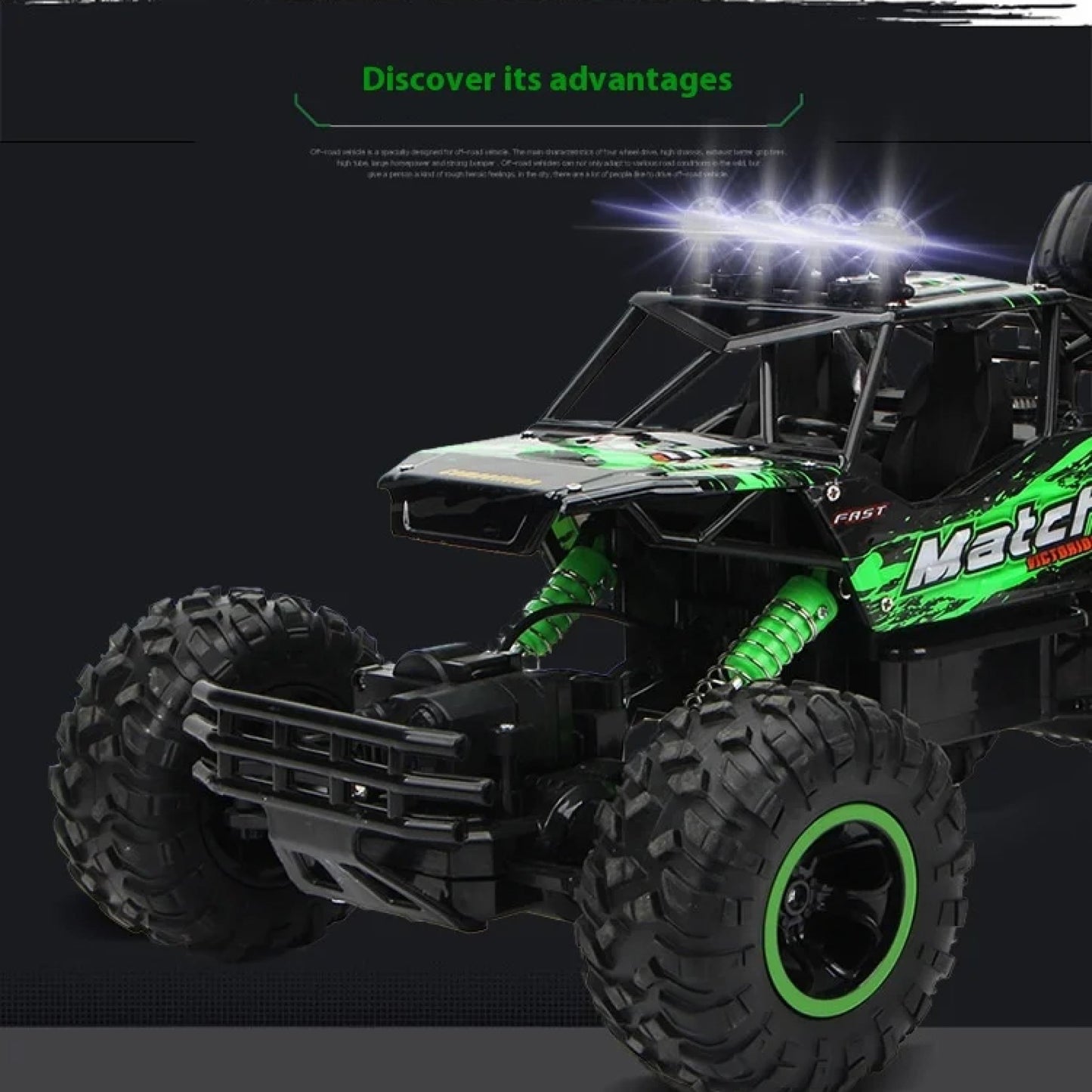 Big Wheel Off Road Monster Truck