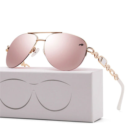 Trendy Women's UV Sunglasses Polarized Lenses
