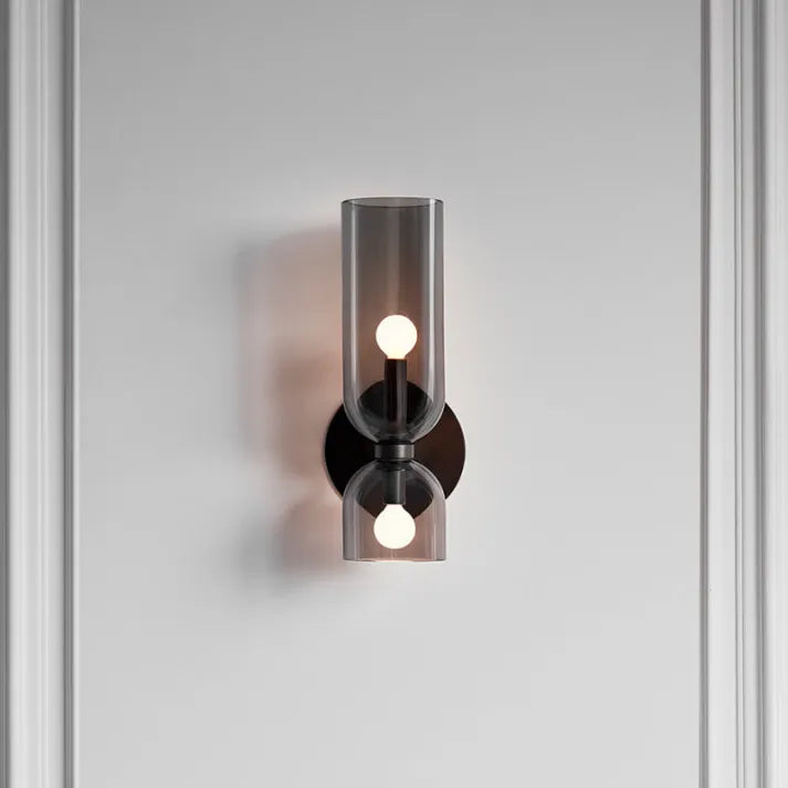 Contemporary Double Glow Wall Lamp