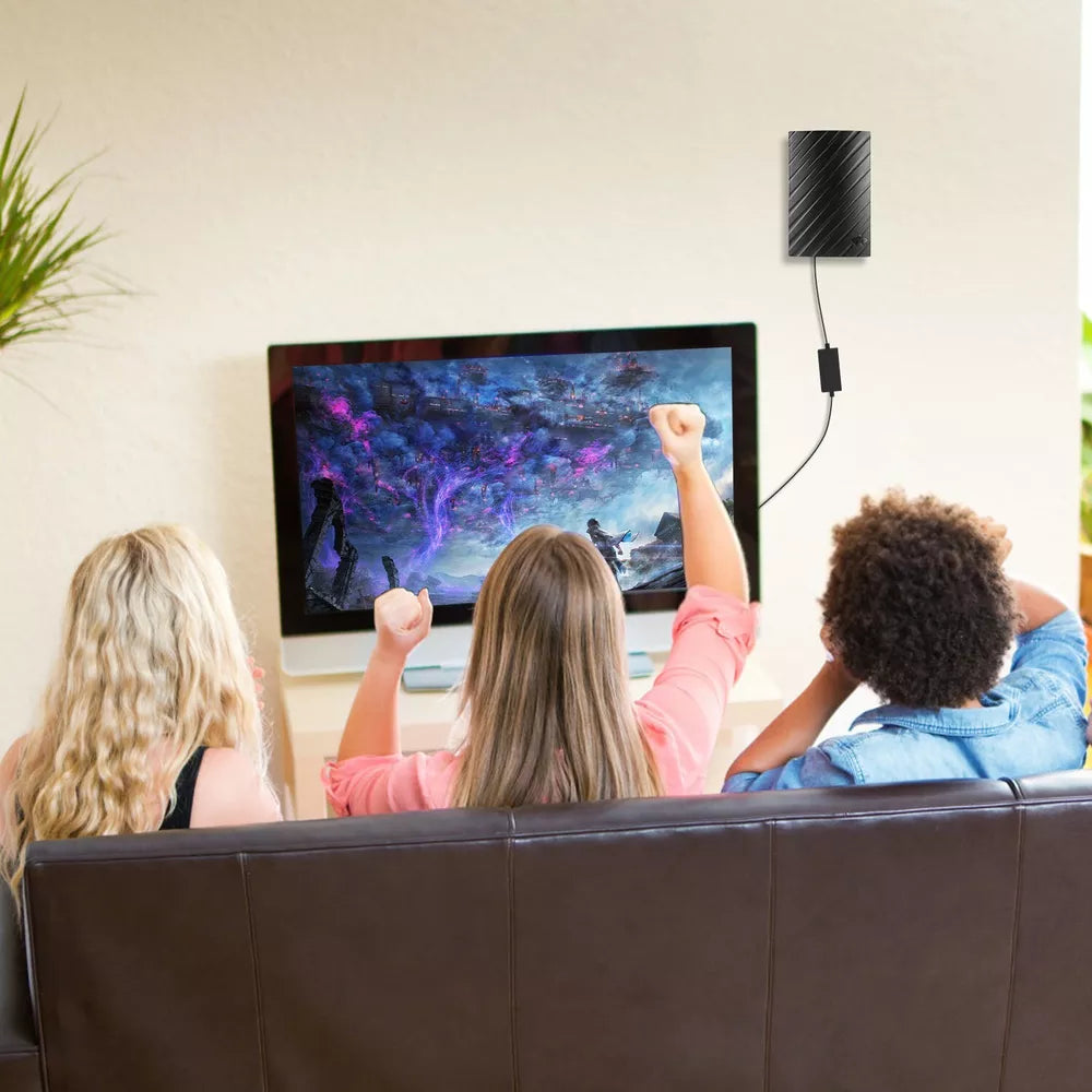 Ultra HD Indoor TV Antenna for Clear 4K Reception