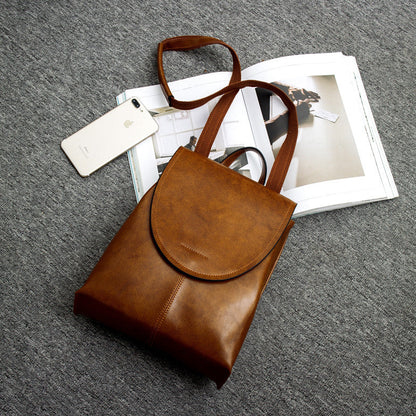 Fashionable Leather Backpack for Ladies - Halri