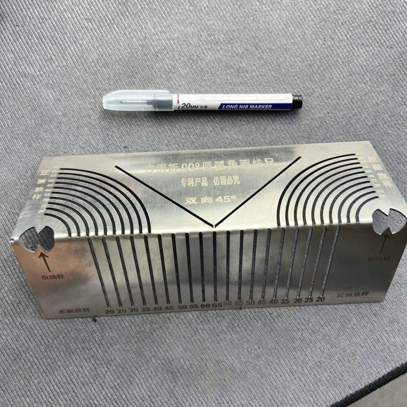 Flexible Curve & Angle Measuring Tool - Halri
