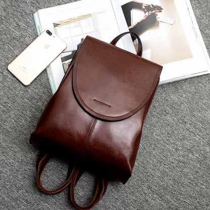 Fashionable Ladies Leather Backpack