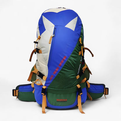 Compact Waterproof 50L Hiking Backpack for Outdoor Travel - Halri