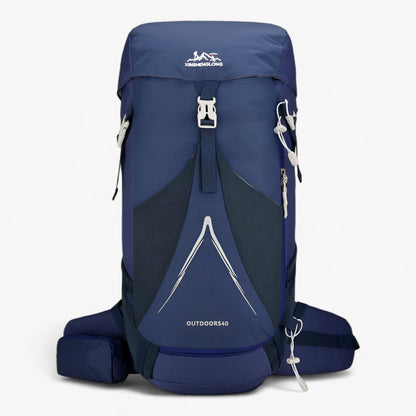 Durable 50L Water Resistant Hiking Bag for Outdoor Adventures