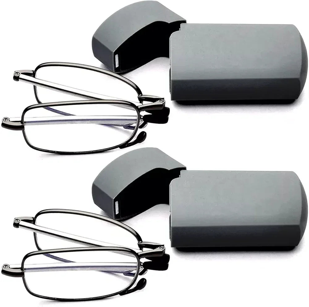 Compact Travel Reading Glasses Set - Halri