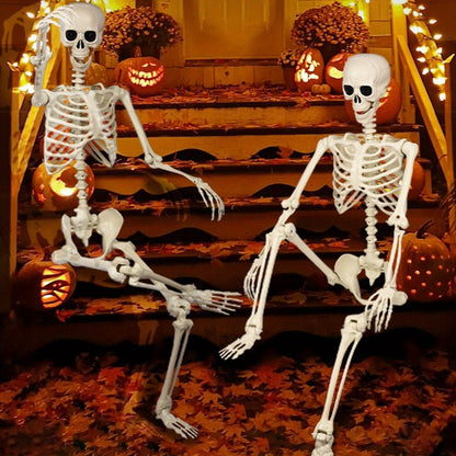 Large 5.5 Ft Halloween Yard Skeleton Decorative Figure