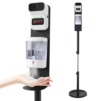 Digital Thermometer with Auto Soap Dispenser - Halri