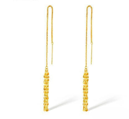 Beautiful Gemstone Drop Bead Earrings - Halri