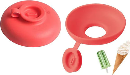 Fun Silicone Ice Cream Cone Holder for Children