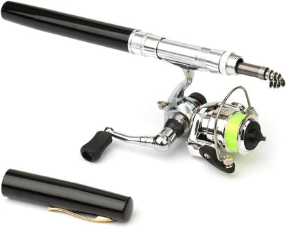 Portable Telescopic Fishing Rod and Reel Set - Halri