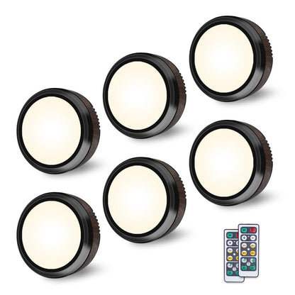 Bright Wireless Under Cabinet LED Lights - 6 Pack - Halri