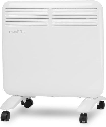 Compact Mobile Electric Heater With Casters
