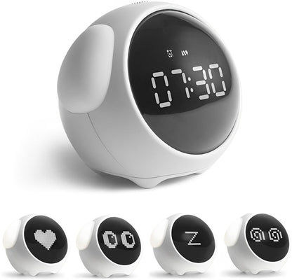Smart Wake Up Clock With LED Light And Voice - Halri