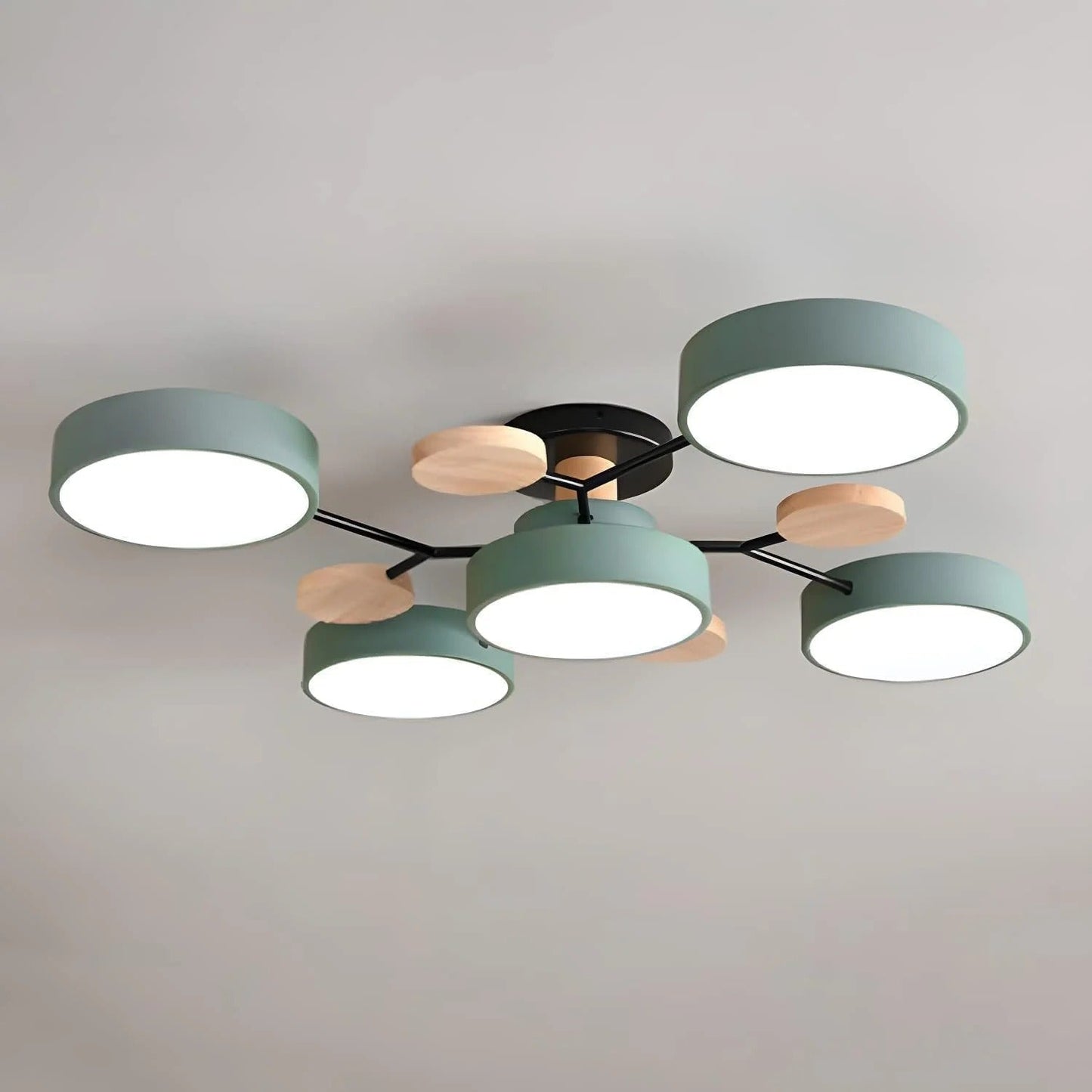 Stylish LED Ceiling Light Fixtures Bright White