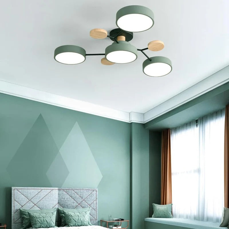 Stylish LED Ceiling Light Fixtures Bright White