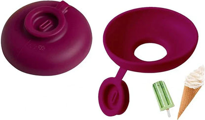 Fun Silicone Ice Cream Cone Holder for Children