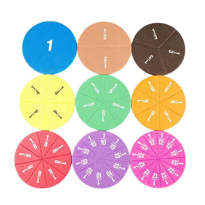 Fun Fraction Math Board - Halri