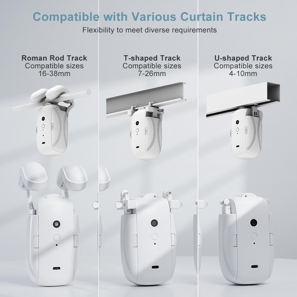 Motorized Window Curtain Opener System