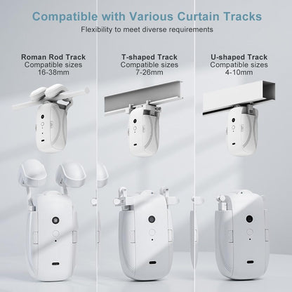 Motorized Window Curtain Opener System