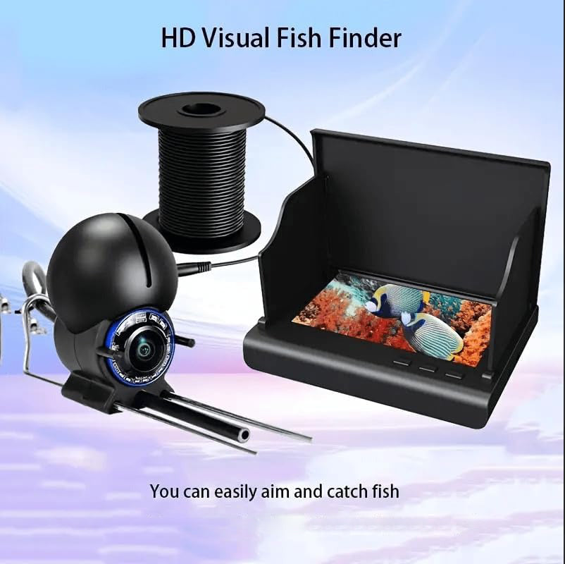 Compact Fishing Camera System with 4.3 LCD Display
