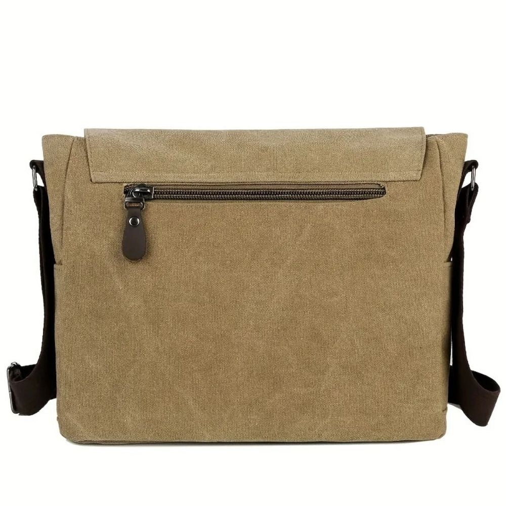 Leather Look Casual Crossbody Messenger Bag