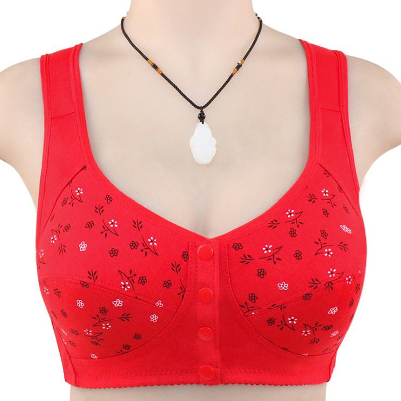 Soft Front Closure Wireless Bra