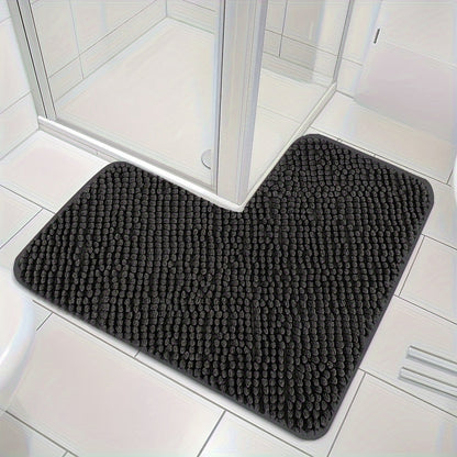 Comfortable L-Shaped Shower Mat for Corner Spaces