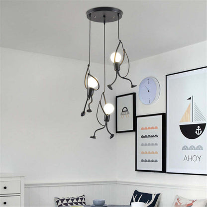 Vintage Iron Man Ceiling Light