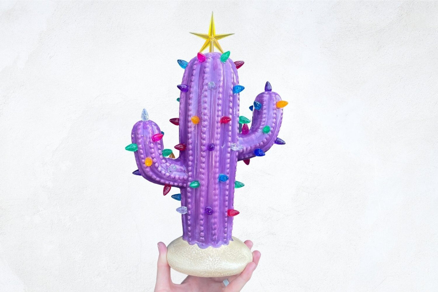 Halri GlowCactus - Low Maintenance Festive Table Lamp
