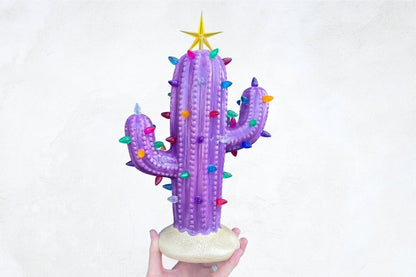 Halri GlowCactus - Low Maintenance Festive Table Lamp
