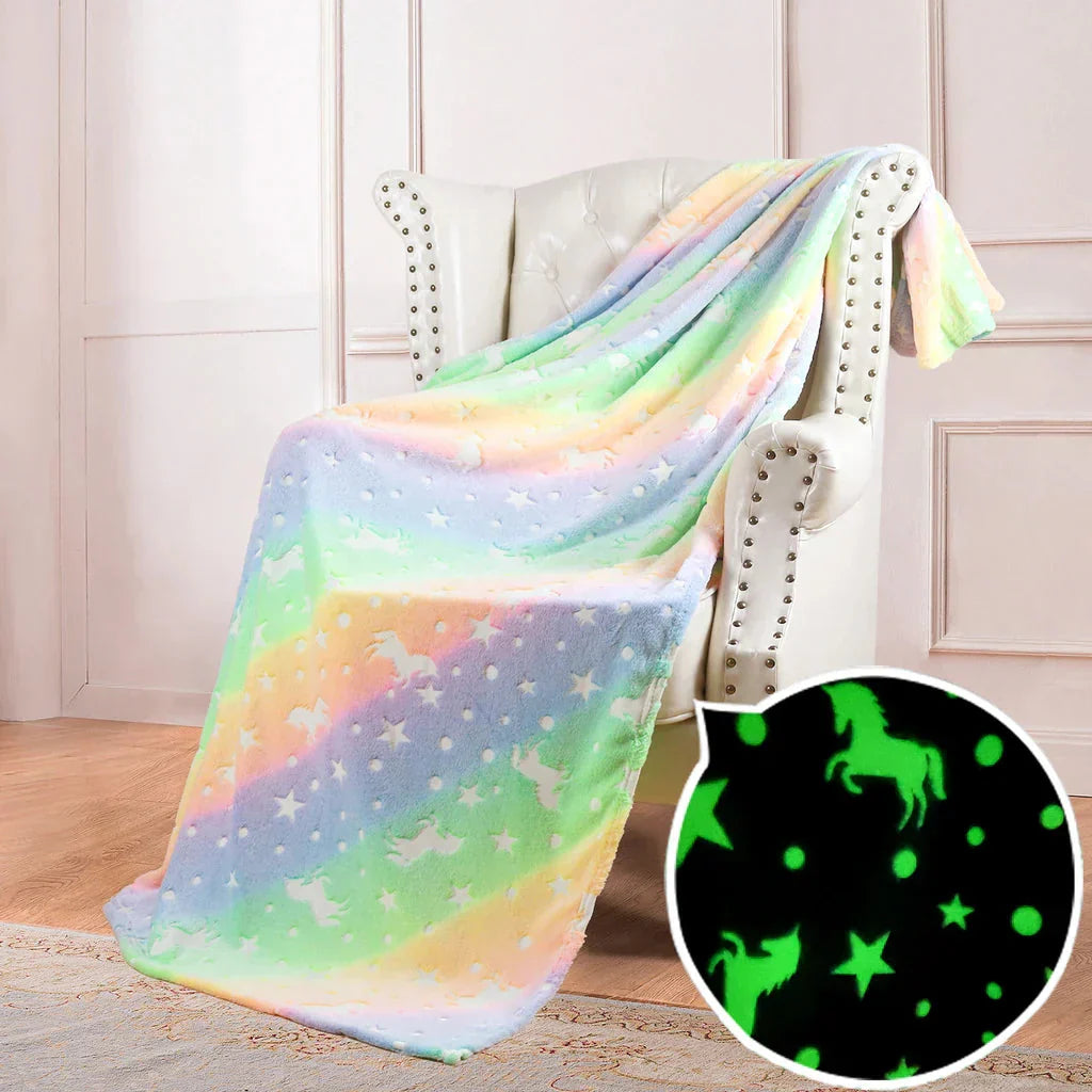 Cosy Soft Faux Fur Space Blanket