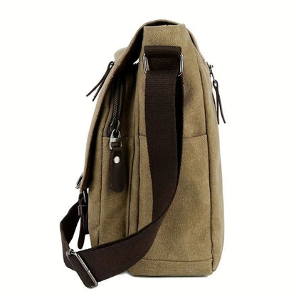 Leather Look Casual Crossbody Messenger Bag