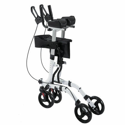 Easy Fold Walking Aid Rollator Walker With Seat