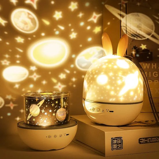 Galaxy Night Light Star Projector Lamp