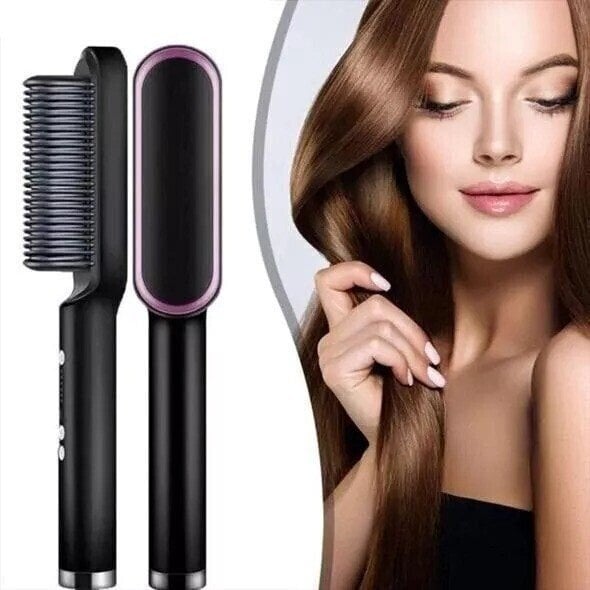 Ionic Hair Straightening Brush Comb