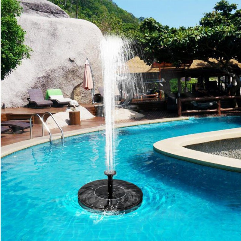 Outdoor Floating Solar Powered Water Feature - Halri