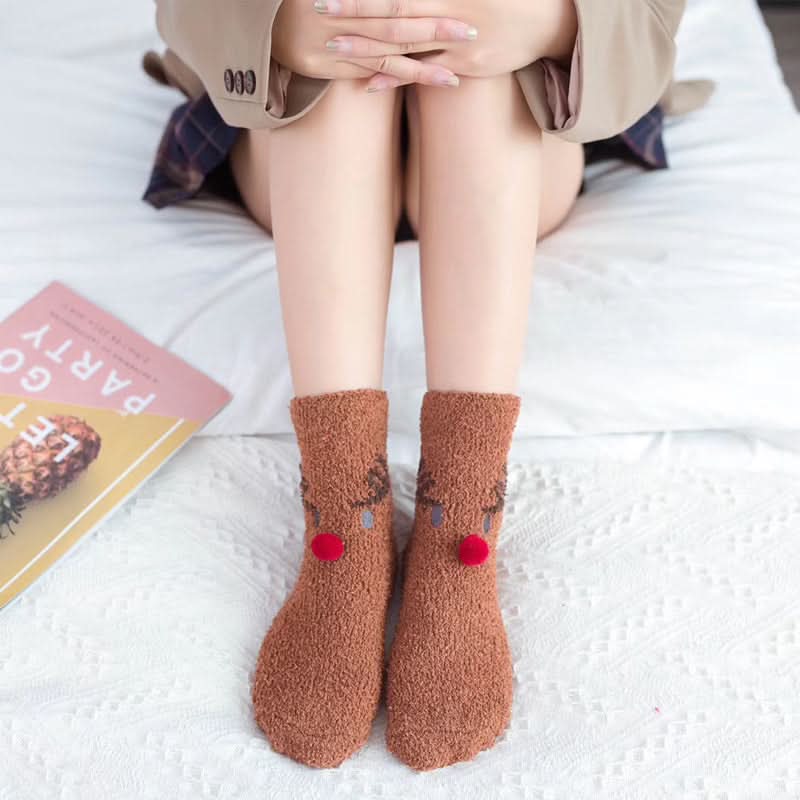 Cozy Holiday Christmas Socks