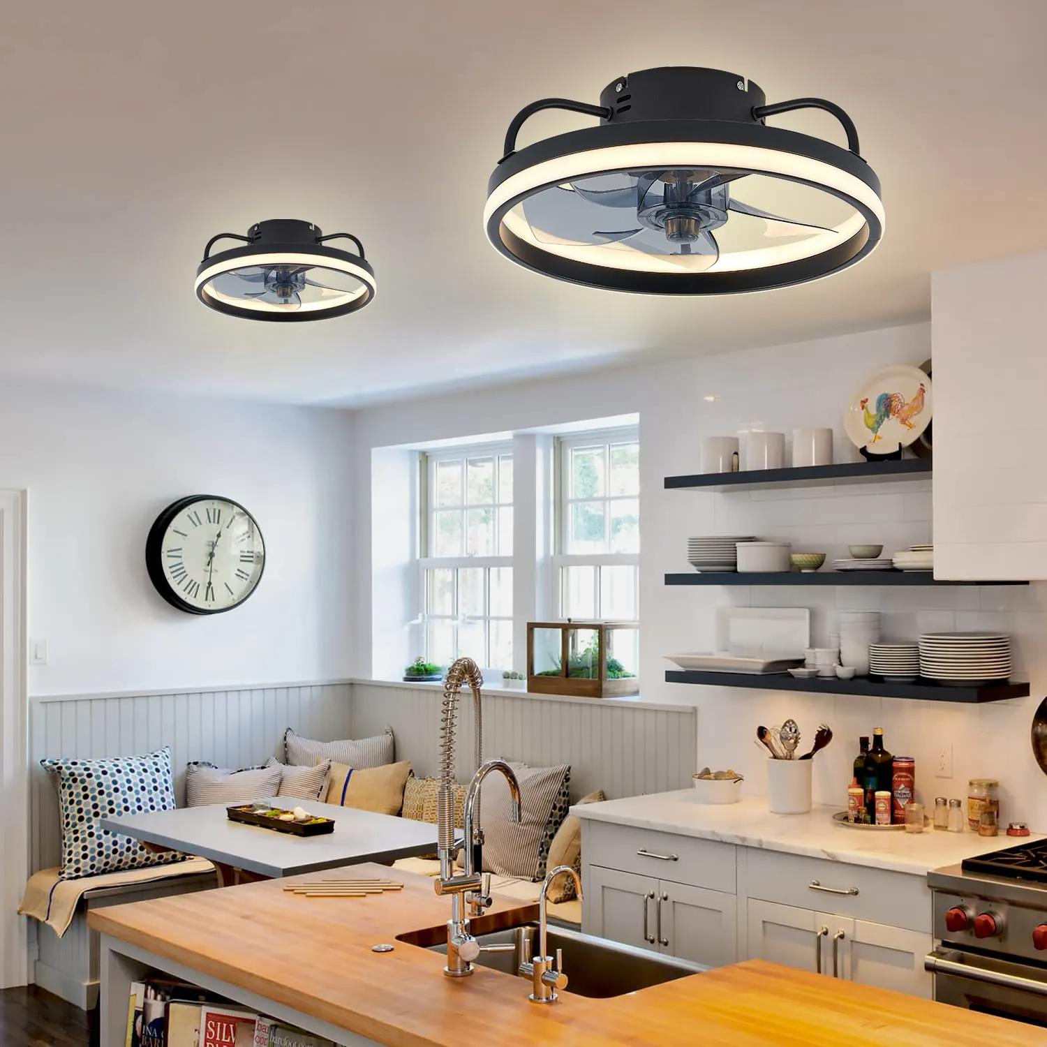 Energy Saving Ceiling Fan with LED Dimmable Light - Halri