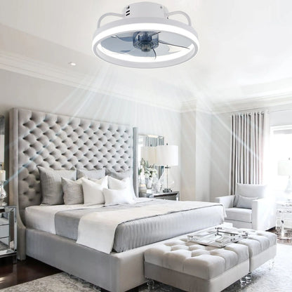 55W Multipurpose Ceiling Fan with LED Light and Remote Control, 3000K-6500K Dimmable