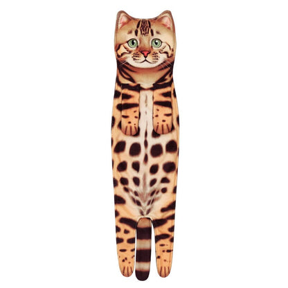 Adorable Kitty Beach Towel